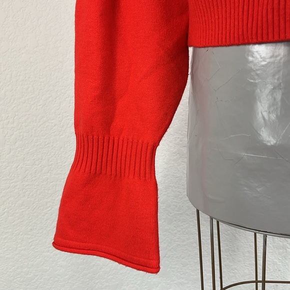 French Connection Babysoft Crewneck Gather Sweater - Picture 3 of 8